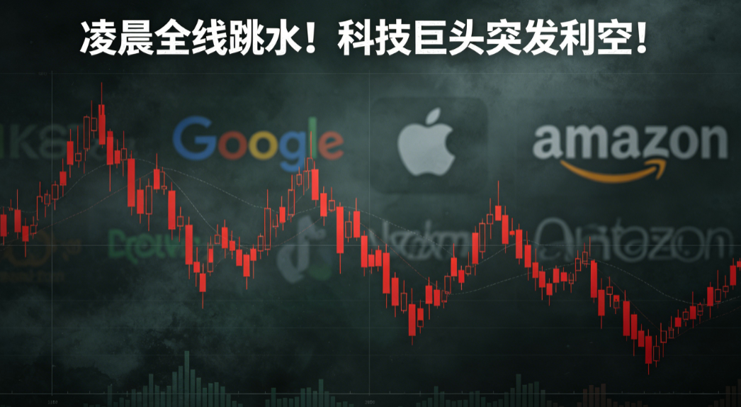 美股科技股跳水，AI估值遭考验