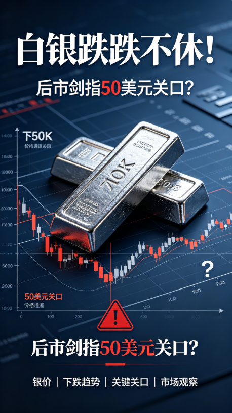 白银跌破关键关口后的再定价