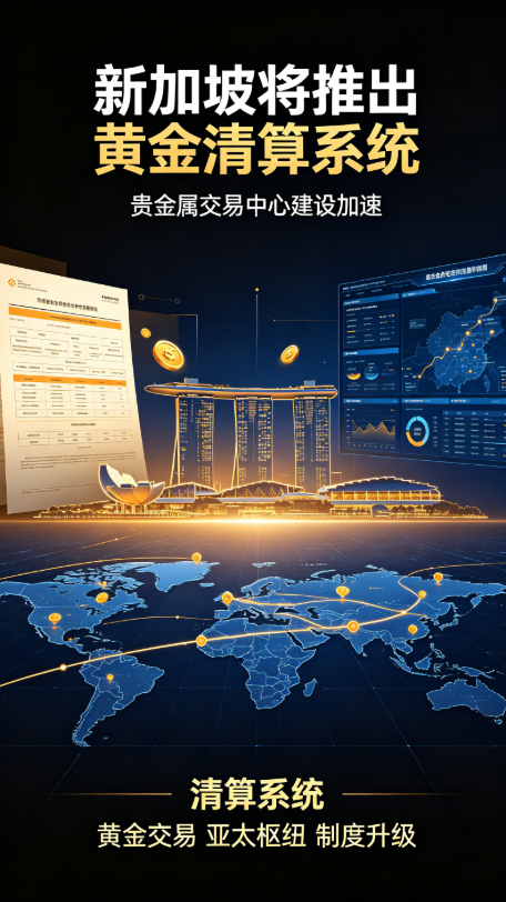 新加坡布局黄金清算枢纽