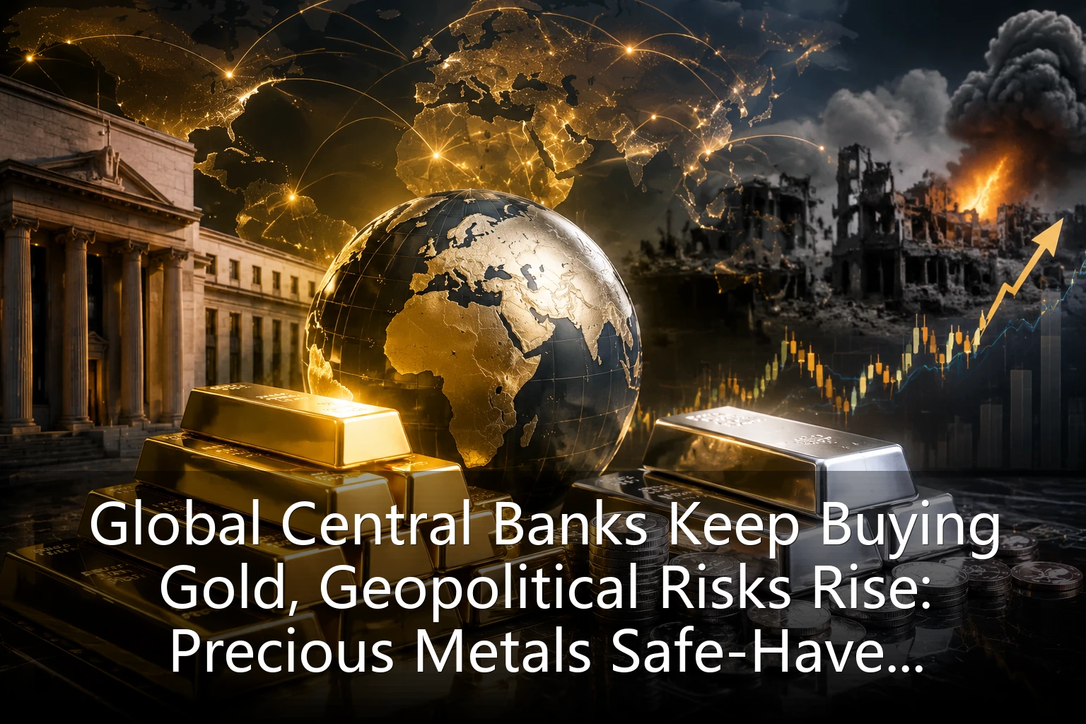 Global Central Banks Keep Buying Gold, Geopolitical Risks Rise: Precious Metals Safe-Haven Allocation Now