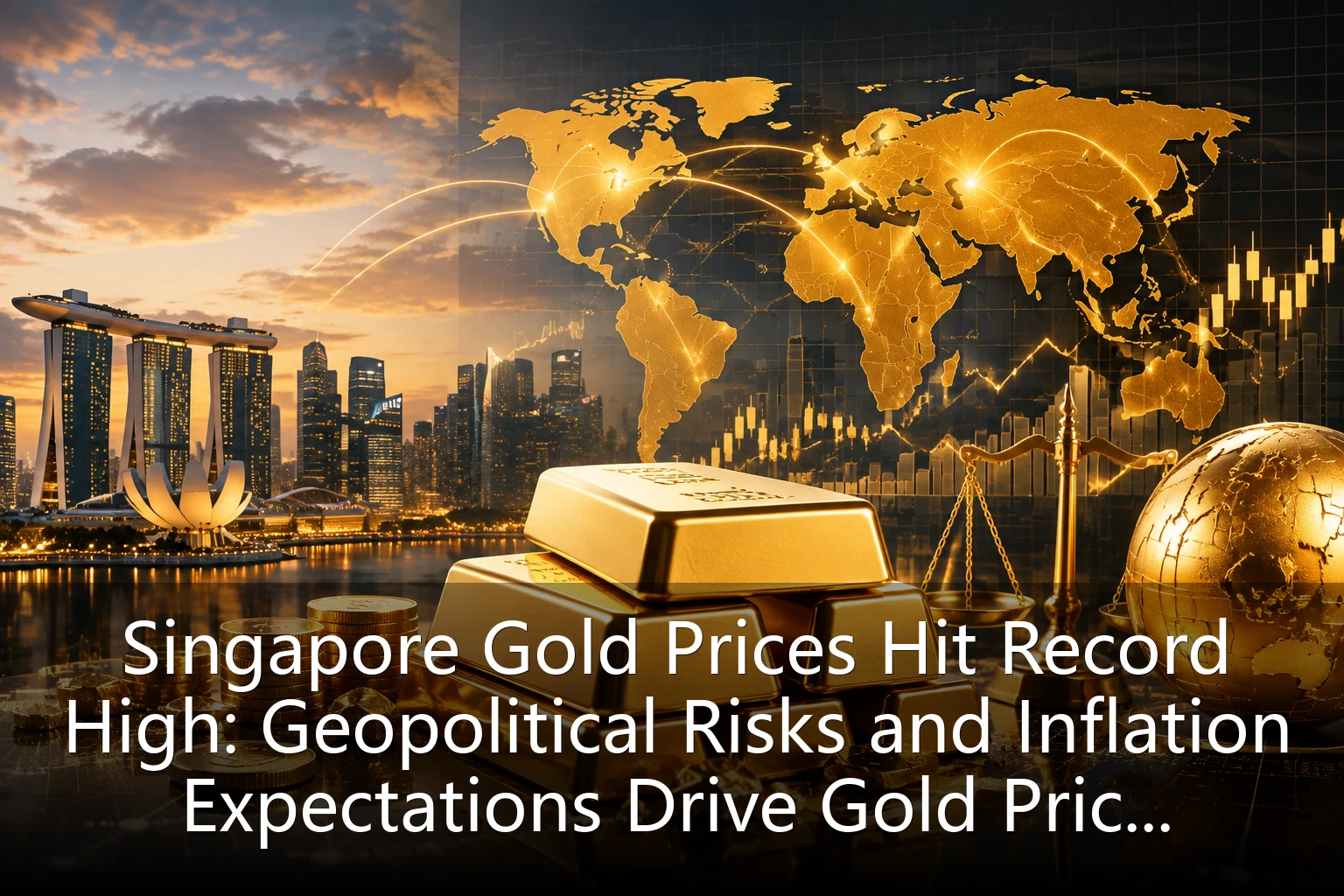 Singapore Gold Prices Hit Record High: Geopolitical Risks and Inflation Expectations Drive Gold Price Through Historical Barrier