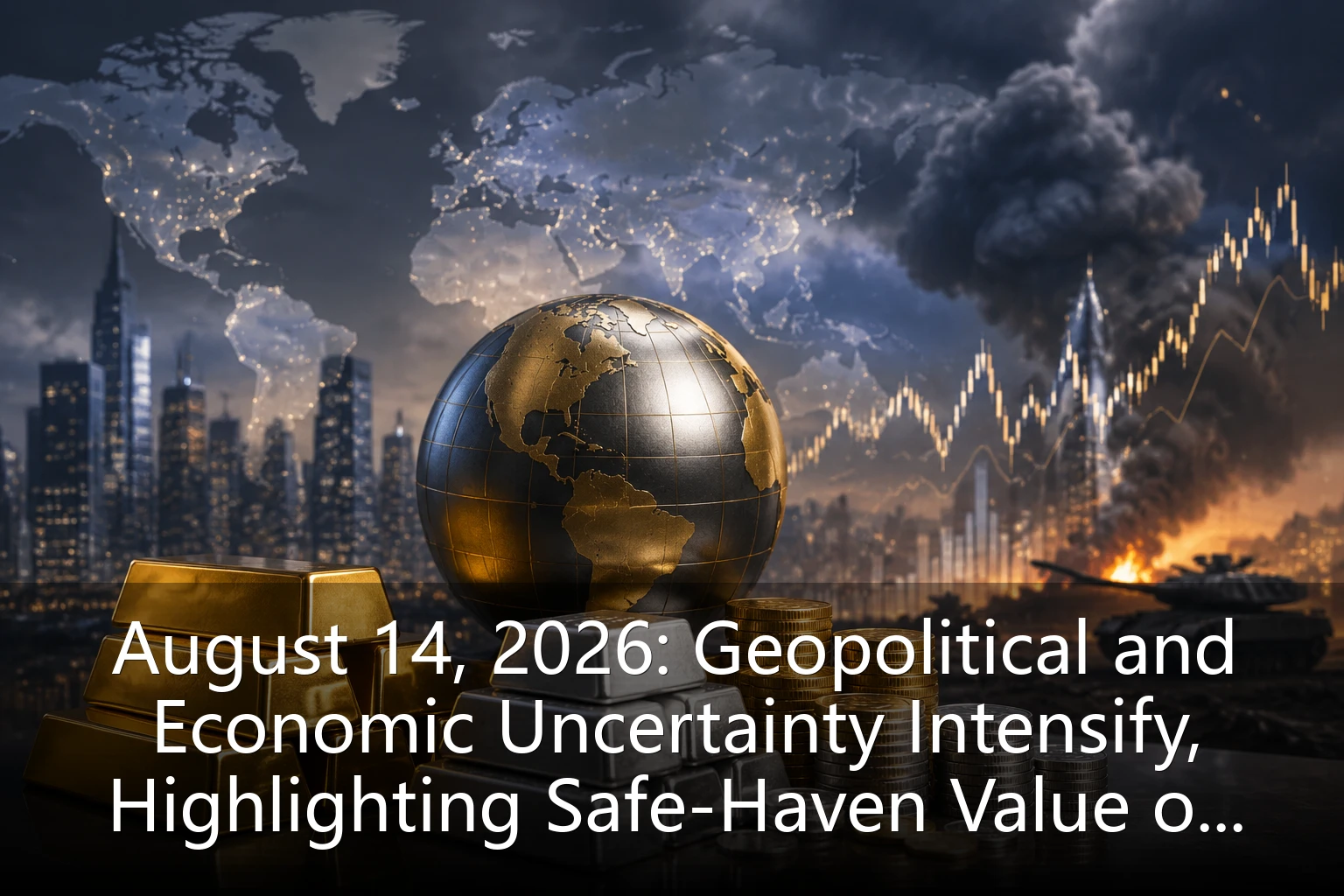 August 14, 2026: Geopolitical and Economic Uncertainty Intensify, Highlighting Safe-Haven Value of Gold and Silver, Investment Window Opens